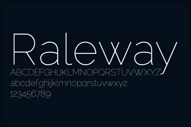 14-Raleway